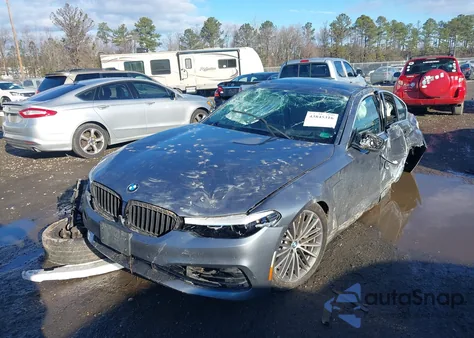 2019 BMW 530E xDrive Iperformance from USA, damaged, VIN WBAJB1C55KB376645